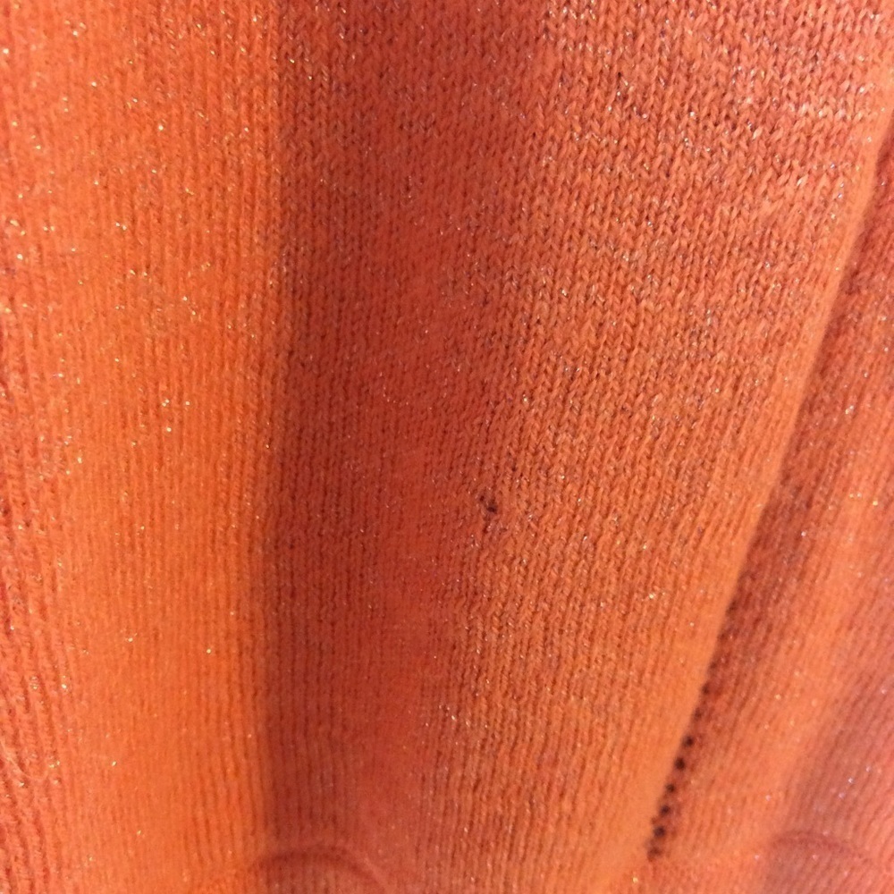 JENNIFER LOPEZ CORAL HI/LO SWEATER - Picture 3 of 7
